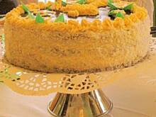 Fot. Misiadełko, Tort kokosowo - malinowy