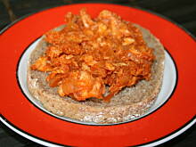 Fot. kasiul_a, Pomidorowo cebulowa pasta z łososia kasiuli