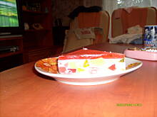 Fot. niki253, Śmietanowiec z truskawkami i galaretką