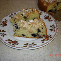 Smaczne ciasto owocowe