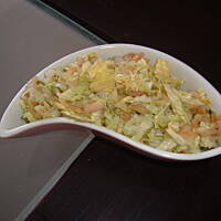 Surówka z pekińskiej oraz jabłka i ogórka