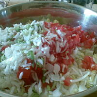 Sałatka hiszpańska po mojemu