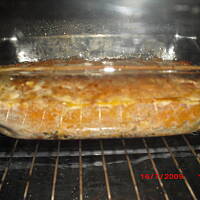 Pieczeń z mięsa mielonego z keczupem