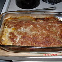 Pieczeń z mięsa mielonego z keczupem