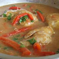 Udka w paprykowo-pomidorowym sosie