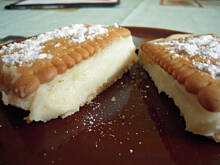 Fot. monisia_ze_szczecina, Ciasto w 10 minut z masą budyniową i herbatnikami