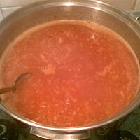 hiszpańska zupa pomidorowo cebulowa