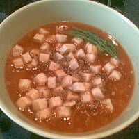 hiszpańska zupa pomidorowo cebulowa