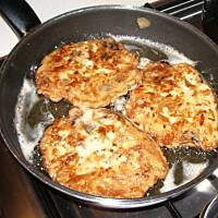 KOTLETY ala Miś - z piersi, pieczarek i sera