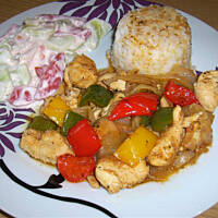 Pierś drobiowa pikantna wg Różyczki