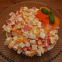 Sałatka z paluszków Surimi błyskawiczna