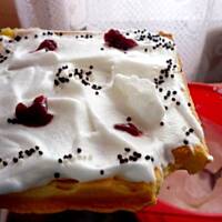 Gofry kakaowe i waniliowe