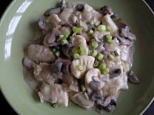 Fot. natalka1, Gnocchi z sosem pieczarkowym