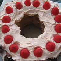 Tort Lalka Barbi  marzenie mojej Justynki