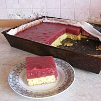 Ciasto z wiśniami z słoików