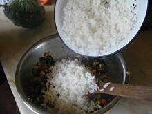 Fot. dora41, Sałatka brokułowa pieczarkami