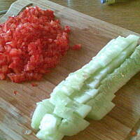 dip ogórkowo - paprykowy