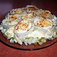 Śledż z jajkiem -Byczek