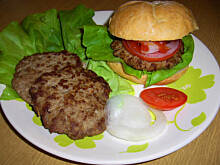 Fot. niebieska-różyczka, Hamburgery prawdziwe wyśmienite  wg Różyczki