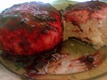 Fot. Misiadełko, Buchty drożdżowe z sosem jagodowym