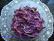 Fot. gabi99, Surówka z czerwonej kapusty z rodzynkami