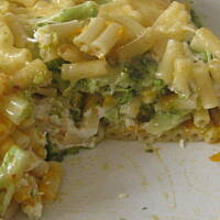 Zapiekanka makaronowo-brokulowa