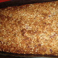 Błyskawiczne ciasto z płatkami owsianymi