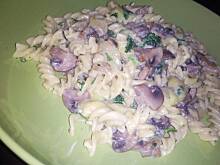 Fot. natalka1, Makaron w sosie smietanowo-pieczarkowym