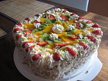 Fot. aniaoogorek, Tort smietankowo-brzoskiwiniowy