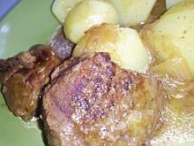 Fot. natalka1, Wolowina w sosie musztardowo-cebulowym