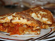 Fot. kasiul_a, Jajeczne tosty z farszem mięsno paprykowym kasiuli