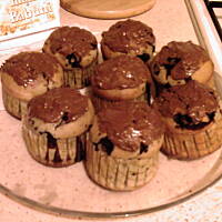 Pyszne muffinki z jagodami