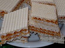 Fot. justyna1507.14, Wafle z masą kr ówkową