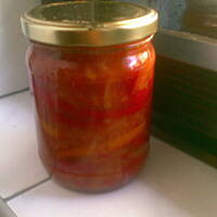 szybkie leczo na zimę do słoika