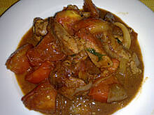 Fot. Kempol, Ragout z indyka z pomidorami