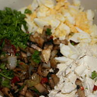 Schabowe roladki obłożone papryką kasiulii