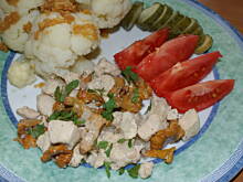 Fot. bahus, Ragout  z kurczaka z kurkami