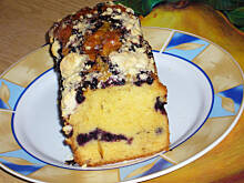 Fot. niebieska-różyczka, Ciasto ucierane z jagodami wg babci Różyczki