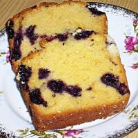 Ciasto ucierane z jagodami wg babci Różyczki