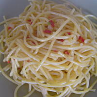 Spaghetti z sosem z 3 składników