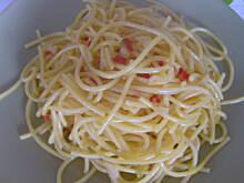 Fot. mkmalwina, Spaghetti z sosem z 3 składników