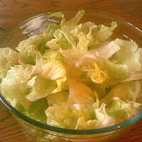 sałata lodowa na słodko