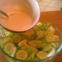 sałata lodowa na słodko