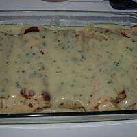 Nalesniki ze szpinakiem- zapiekane Dzinksa