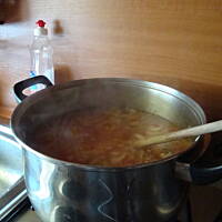 Dietetyczna włoska zupa jarzynowa