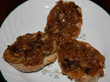 Fot. Alicja64, Cebula Duszona z Pieczarkami - do Pieczywa i nie Tylko