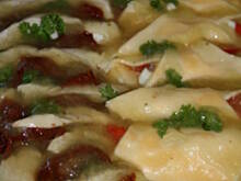 Fot. kasiul_a, Drobiowa przekąska z pomidorem pod kołderką kasiuli