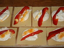 Fot. kasiul_a, Roladki serowe z sosikiem chrzanowym pod kołderką kasiuli