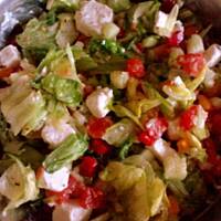 kolorowa sałatka śródziemnomorska