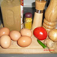 Jajecznica pikantna po hindusku